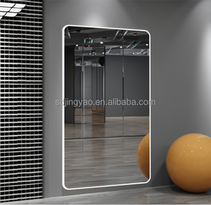 Espejo de pared de cuerpo entero con marco de aluminio rectangular extra grande, personalizable, directo de fábrica al por mayor - Product Image 4