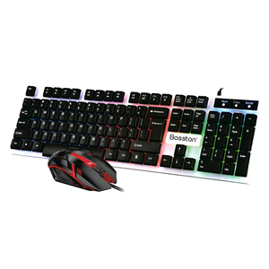 Bosston 8320 có dây bàn phím và chuột thiết lập trò chơi văn phòng nhà e-thể thao Sáng Bộ - Product Image 3