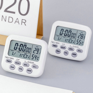 Nuovo Timer magnetico conto alla rovescia con allarme ad alto volume con display digitale a led Timer da cucina con conto alla rovescia orologio sveglia Timer da cucina - Product Image 2