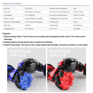 <strong>Watch</strong> Sensing Air Finger RC Remote Stunt Hand Gesture Remote Control Car Australia <strong>Drift</strong> Small Exceed Toys Gesture Control Car - Product Image 6