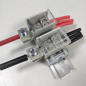 Bus Bar Power Distribution Block DC Ukk <strong>250a</strong> 12V Screws Terminals Automotive Electrical Wire Terminal Block <strong>Busbar</strong> - Product Image 4