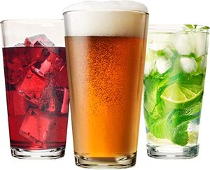 Cheap Custom Logo 300ml 400ml 500ml Different Size Clear Drinking Glass Beer Glasses for Fish Foolproof Four Peaks <strong>Fremont</strong> - Product Image 6
