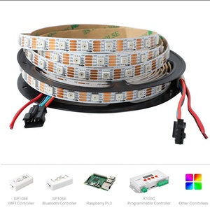 Indirizzabile singolarmente APA102 SK9822 30 60 96 144 LED/m doppia linea dati RGB lampada a LED Smart Light 5V 5050 RGB striscia - Product Image 4