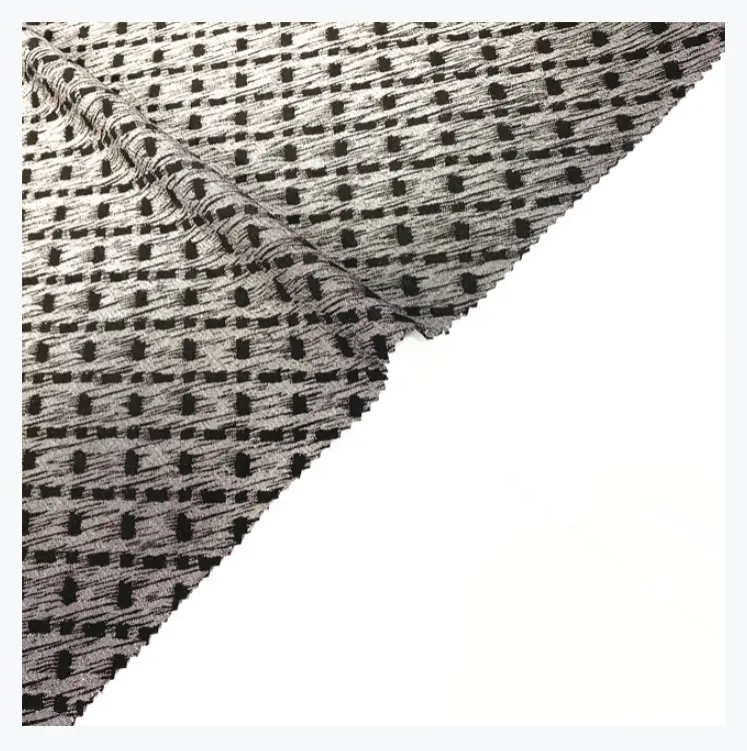 FABRICANT DE TISSU ABAYA FOURNITURE Fabricant chinois Nouveauté Mode Polyester Abaya Tissu Noir de jais Vêtements islamiques