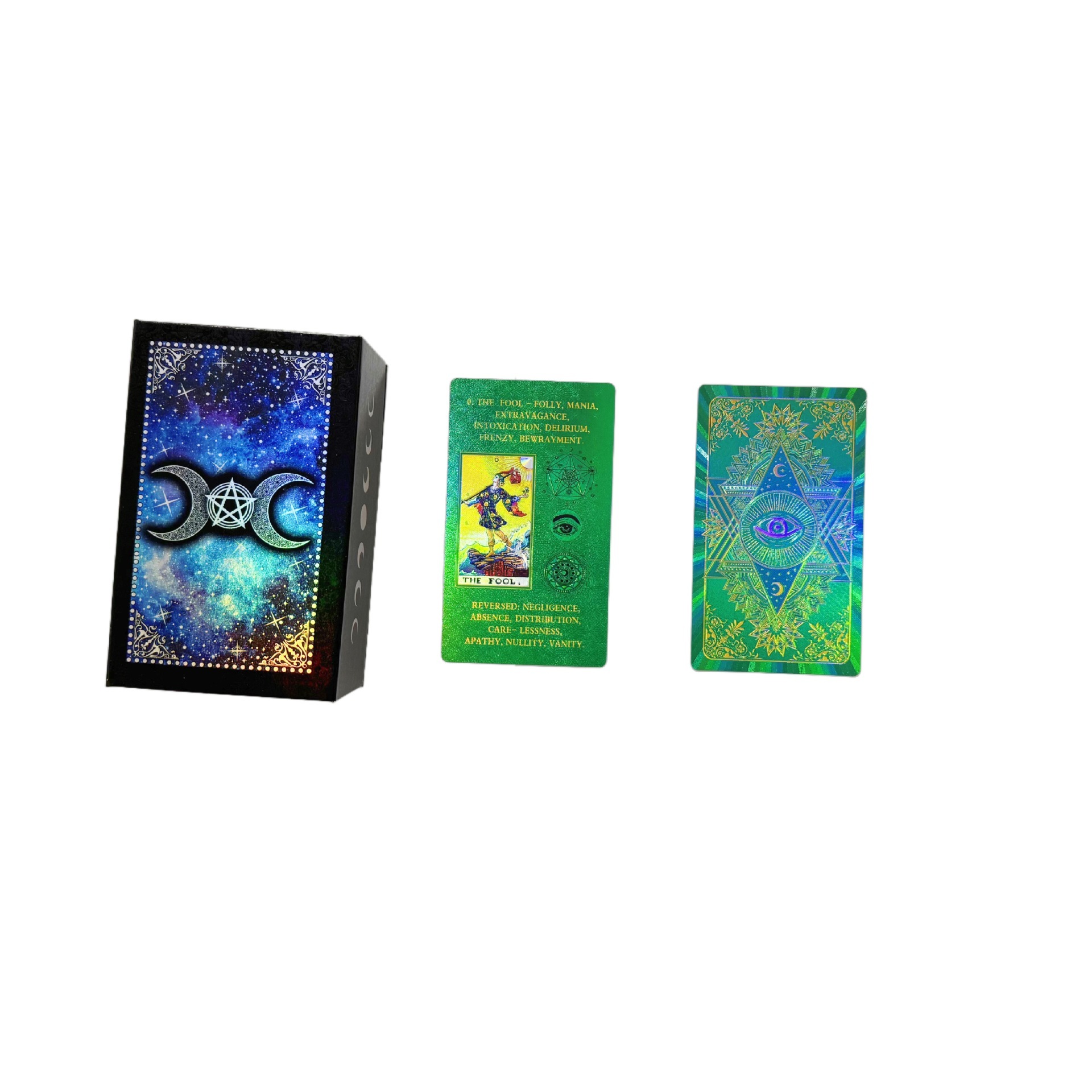 Green eye-black magnetic box