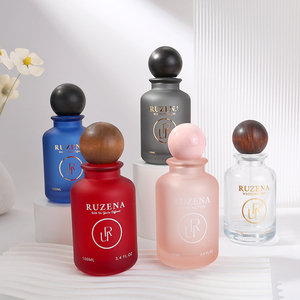 Unique Design <strong>30ml</strong> 50ml 100ml Round <strong>Small</strong> Custom Refillable <strong>Empty</strong> Spray Luxury Glass Perfume Packaging <strong>Bottle</strong> Design with Box - Product Image 2