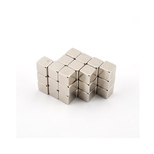 Kare manyetik blok N48 Model numarası Permanent kalıcı nadir toprak mıknatıslar altın kaplı N35 sınıf disk nikel özel kesme - Product Image 4