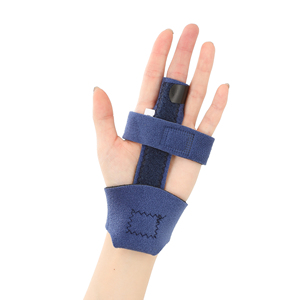 Có thể điều chỉnh bong gân đau y tế bảo vệ thiết bị biến dạng ngón tay Corrector nhôm nẹp Brace ngón tay hỗ trợ tay Áo nẹp - Product Image 3