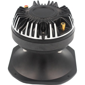 Vander AUDIO8オームアルミニウムブラックコンプレッションドライバーツイータースピーカー109dB200ワットカーオーディオ用連続電力 - Product Image 4