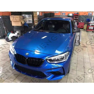 บอดี้คิทสำหรับ BMW 1 Series F20 2014-2018เปลี่ยนเป็นสไตล์ M2C รวมถึงชุดกันชนหน้าพร้อมตะแกรง - Product Image 3