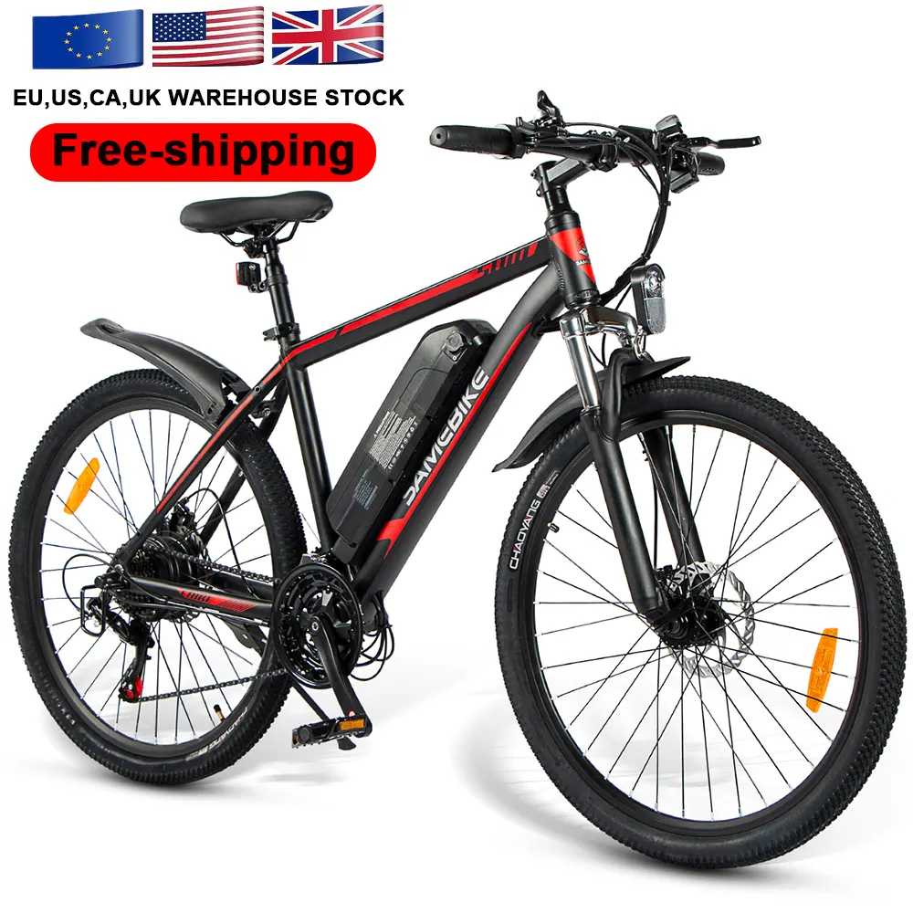 Door to door Free shipping SAMEBIKE 26" lithium Battery 250w motor suspension fork other Electric Bike 250w