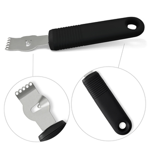 Hot Sales Stainless Steel Lemon <strong>Zester</strong> Slicer Peeler Manual Kitchen Tool with PP Handle Safe for Vegetable and Fruit <strong>Use</strong> - Product Image 3