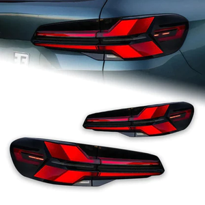 BMW X5 için arka lambası montaj 19-22 arka lambası yükseltme G05 G18 modifiye 24 modelleri araba ışık LED sürüş su dönüş lambası - Product Image 2