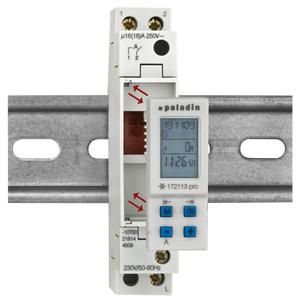 Timer, 172 113 PRO, 1 canale, programma giornaliero e settimanale, funzione astro, (9019368870) - Product Image 1
