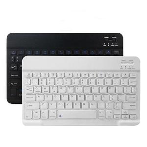 Miniteclado inalámbrico para ordenador y teléfono, 10 pulgadas, recargable vía USB, venta al por mayor