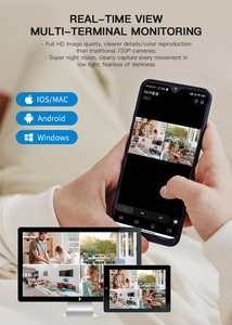<strong>Wireless</strong> Home <strong>Security</strong> <strong>System</strong> Cameras Set Wifi 2MP 3MP 5MP Tuya NVR Camera Kit With Screen - Product Image 5