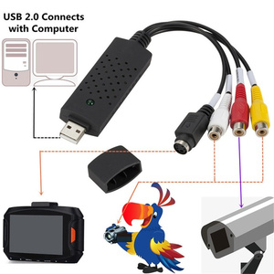 USB 2.0到影音视频捕获适配器转换器更容易盖USB音频视频捕获设备视频电视DVD VHS DVR适用于Win7/8/10 - Product Image 3