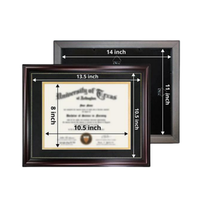 Cổ điển A4 PS tốt nghiệp bằng tốt nghiệp khung giấy chứng nhận khung cho các trường đại học - Product Image 3