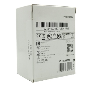 750-362 Acoplador de bus de campo Wagos Modbus TCP 4ª generación 750 362 Transmisión Par trenzado medio 100 Cat5 24VDC 750-362 - Product Image 2