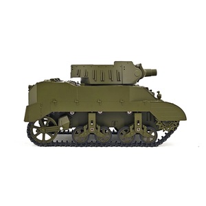 1/16 ölçekli RC tankı abd Stuart M8 tankı işık tankı modeli radyo kontrol Panzer araç hediyeler ses işık ile Boys ToysTank modeli - Product Image 3