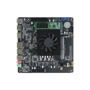Placa base Itx Nas N100 CPU 2,5 GB 2LAN 6 * puertos SATA dual M2 Soft Router servidor de almacenamiento placa base - Product Image 1