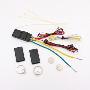 Universal Keyless Entry System One Way <strong>Push</strong> <strong>Button</strong> Car Alarm With Remote Engine <strong>Start</strong> - Product Image 1