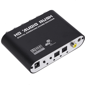 Convertidor de audio analógico a digital, equipo óptico SPDIF/ Coaxial a 5,1, decodificador de sonido Digital - Product Image 2