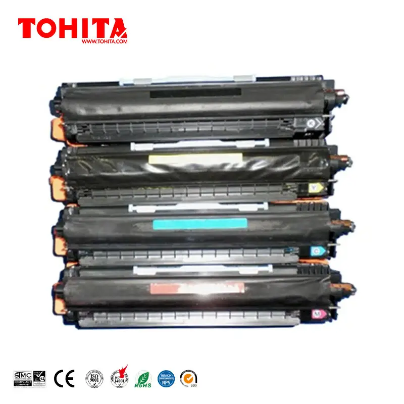 Cartucho toner para hp color laserjet, 3500 3500n 3550 3550n toner q2670a q2671a q2672a q2673a de tohiat