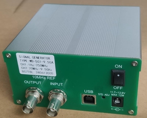 WB-SG1 20MHz-9.5GA Wideband Signal Generator with Built-in OCXO Adjustable <strong>Output</strong> Power Support <strong>Data</strong> <strong>Input</strong> with 1.7-inch Screen - Product Image 2
