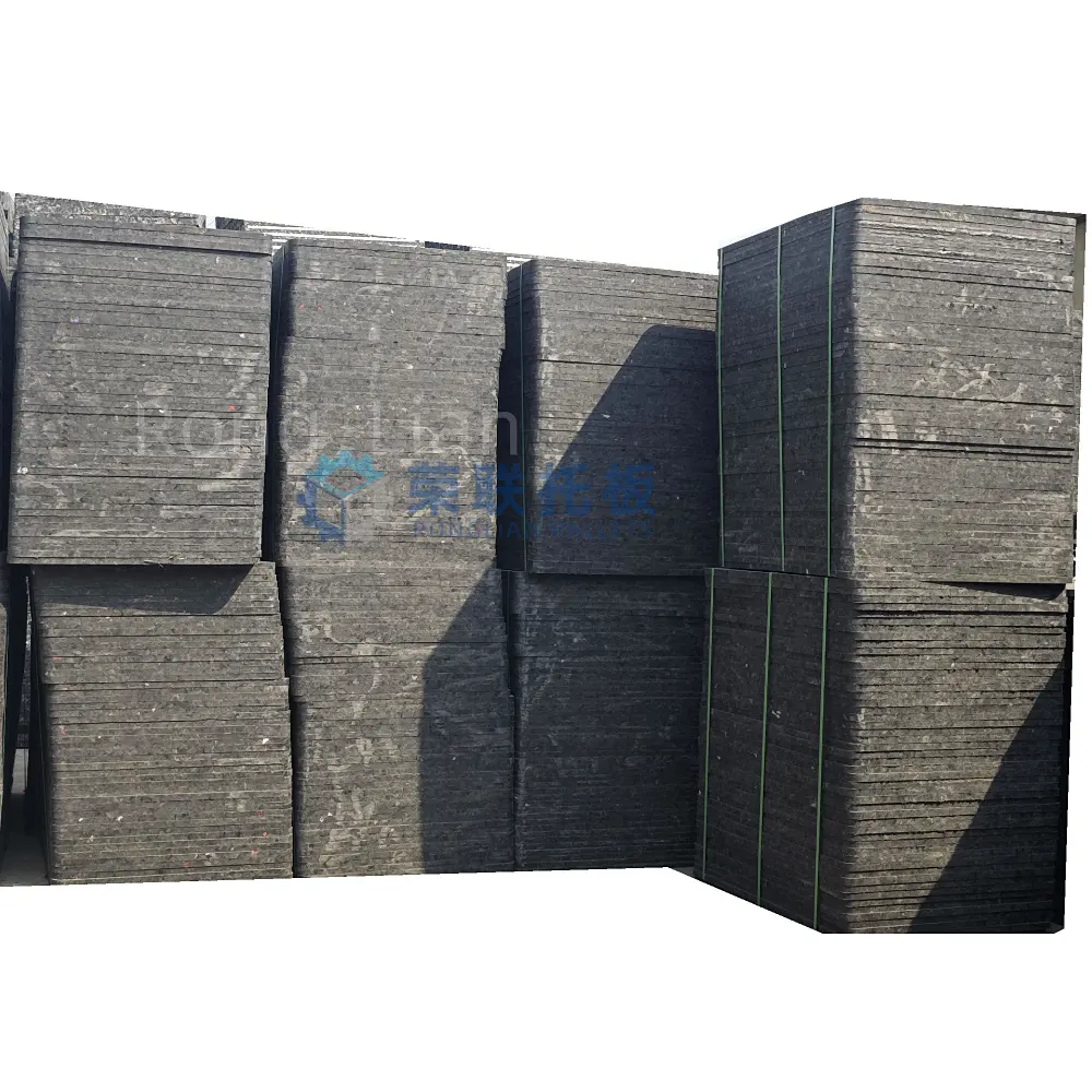 Rong-lian prix d'usine brique de ciment PVC palettes en plastique Gmt palette en fibre de verre