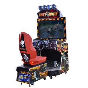 アミューズメントセンター用スポーツシミュレーターダーティドライビングビデオコイン式4Dカーレーシングアーケードゲーム機