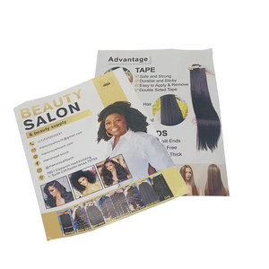 定制光泽哑光商务折叠传单插卡印刷小册子印刷 - Product Image 5