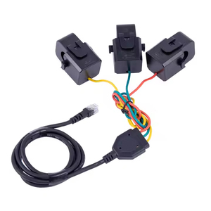 YHDC 3-SCT010L-RJ12 20A-80A <strong>Input</strong> 3 <strong>Phase</strong> <strong>Split</strong> Core Current Transformer with RJ12 Terminal <strong>Output</strong> - Product Image 2