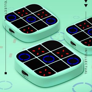 Durable Plastic Board <strong>Game</strong> 3-In-<strong>1</strong> Handheld Puzzle <strong>Game</strong> Smart Portable Tic-Tac-Toe
