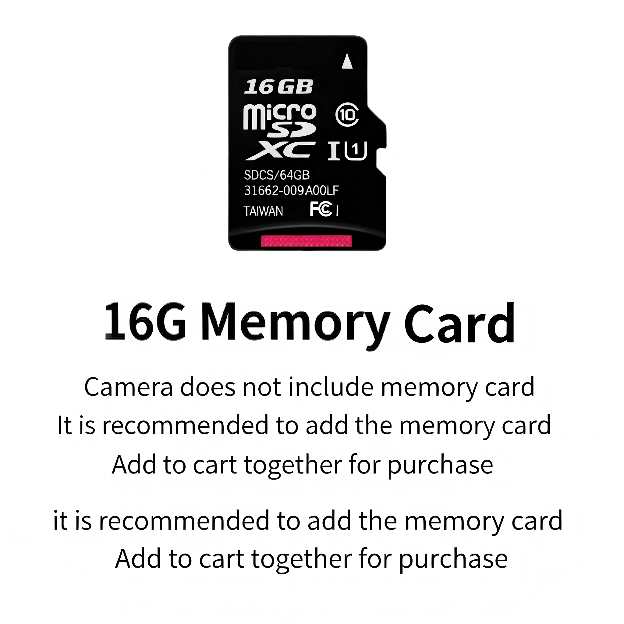 Black 16GTF memory card