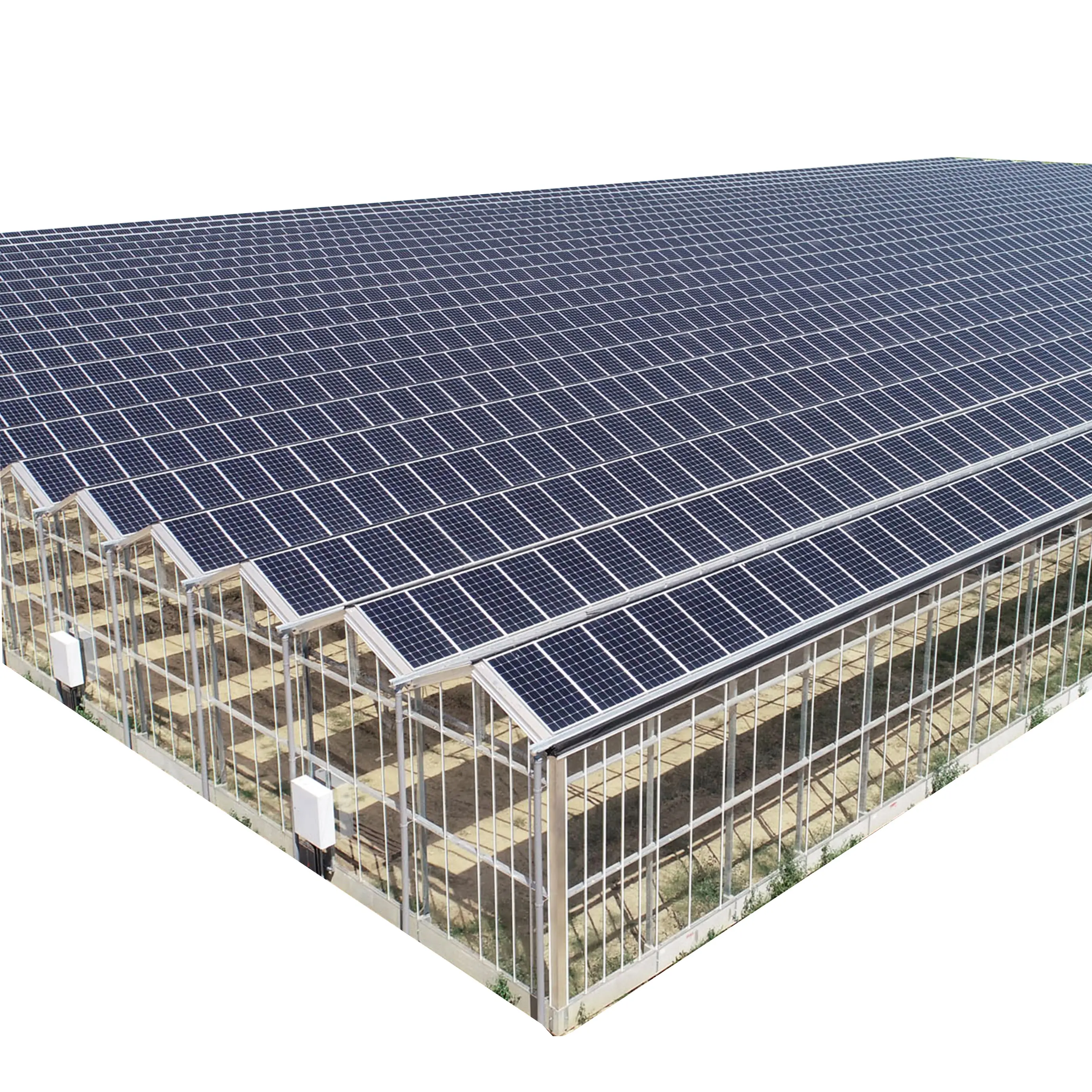 Serra kyard fotovoltaico solare serre in vetro giardino serra copertura per piante antipioggia all'aperto Bac