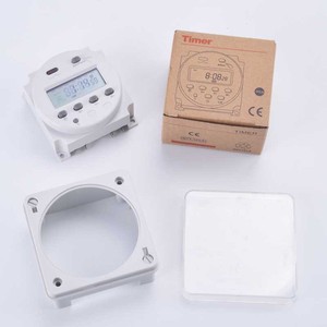 CN102AプログラマブルLCDデジタルディスプレイタイマースイッチカウントダウンサイクルタイマー、カウントダウン秒タイマーリレースイッチ