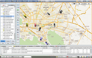 Profession elle kostenlose webbasierte GPS-GPRS-Tracking-Software mit Echtzeit-Tracking-Überwachung
