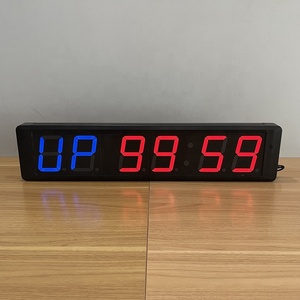 LED digitale grande intervallo programmabile palestra Timer orologio da parete conto alla rovescia gara boxe Timer - Product Image 4