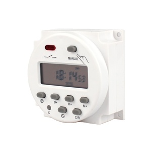 Individueller CN101A Wechselstrom-Timer-Schalter 220 V 12 V 24 V digitale Zeitregelung, wöchentlich programmierbarer Zifferntimer 8 A bis 16 A Belastung - Product Image 1