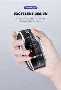 Chiave intelligente LCD remota modificata universale per BMW per Audi per Benz Smart LCD Car Key - Product Image 3
