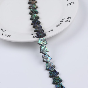 Natural Abalone <strong>Paua</strong> Shell Oral square Heart Shape Polish Mother of Pearl for Diy Making - Product Image 6