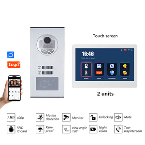 Desbloqueo al aire libre Control DE ACCESO SIP Sistema de intercomunicación IP Video Doorphones Sistemas de intercomunicación para edificios de apartamentos - Product Image 2