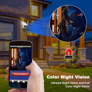 6MP Outdoor Network <strong>Camera</strong> 4G Wifi Solar Powered V380 Surveillance CCTV 4G SIM CARD Solar <strong>10</strong> <strong>X</strong> Digital Zoom Security Monitoring - Product Image 6