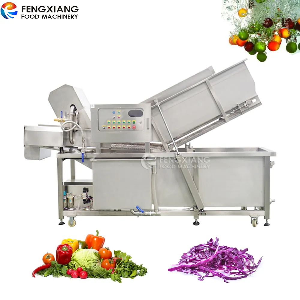 WA-1000 çok fonksiyonlu çamaşır makinesi salata marul sebze kabarcık çamaşır makinesi