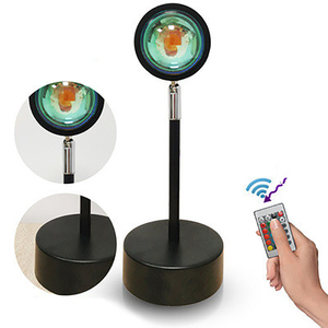 Çin nakliye ajan Sunset projeksiyon lambası Led ışık romantik görsel ruh aydınlatma lambası derece rotasyon ağ kırmızı ışık - Product Image 5