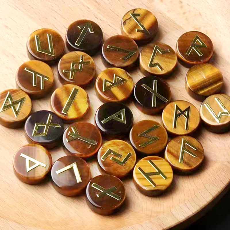 25 piedras de ojo de tigre