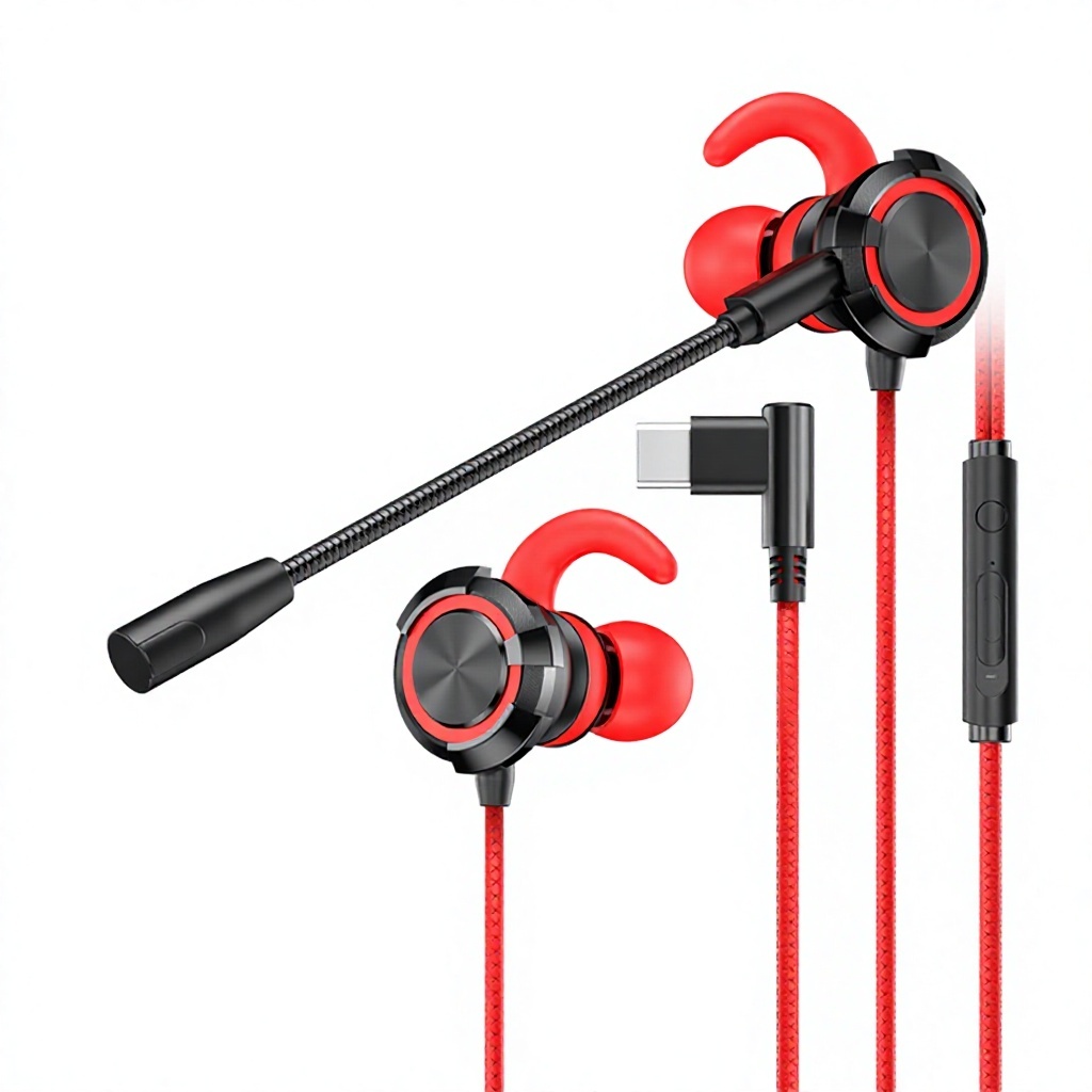 rouge éclatant, positionnement basé sur le son, casque de jeu