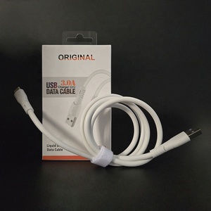 OEM工厂定制长度多功能软液硅橡胶USB至8针电源线 - Product Image 1