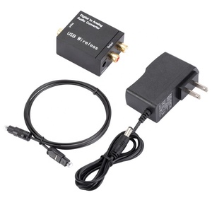 <strong>Digital</strong> to <strong>Analog</strong> Audio <strong>Converter</strong> <strong>Digital</strong> Coaxial/Fiber Optic to <strong>Analog</strong> Audio <strong>Converter</strong> with Bluetooth Reception